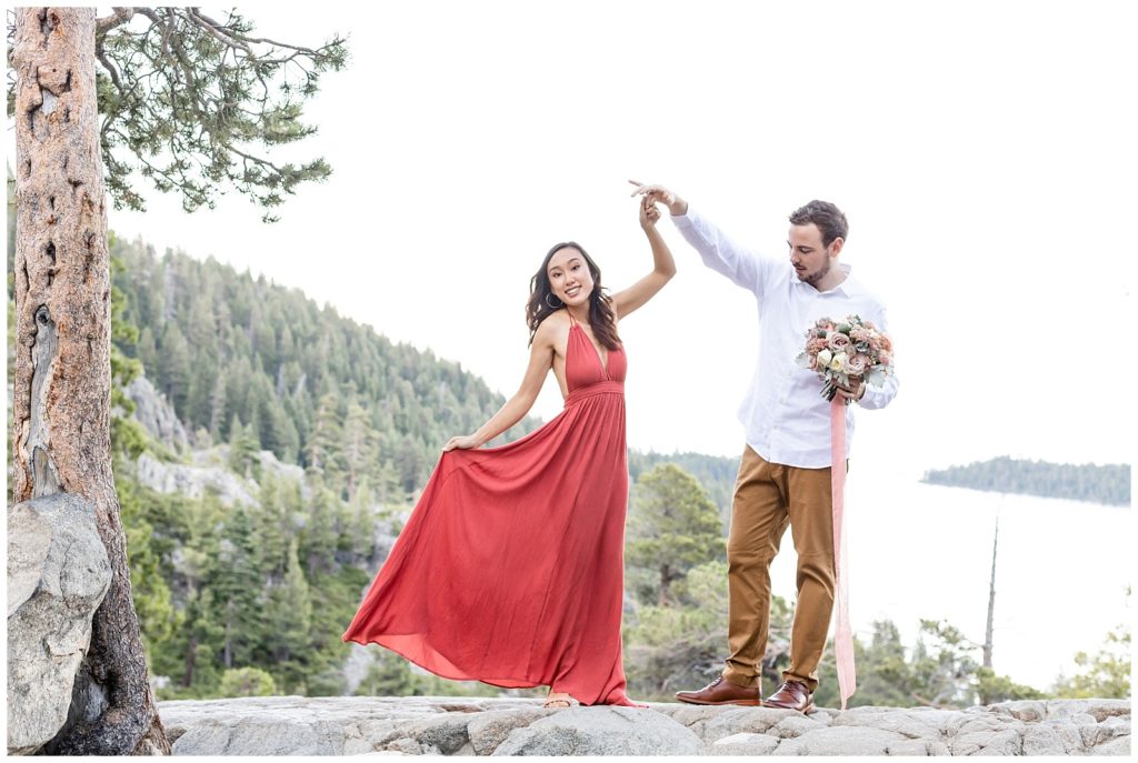Emerald Bay Engagement Session
