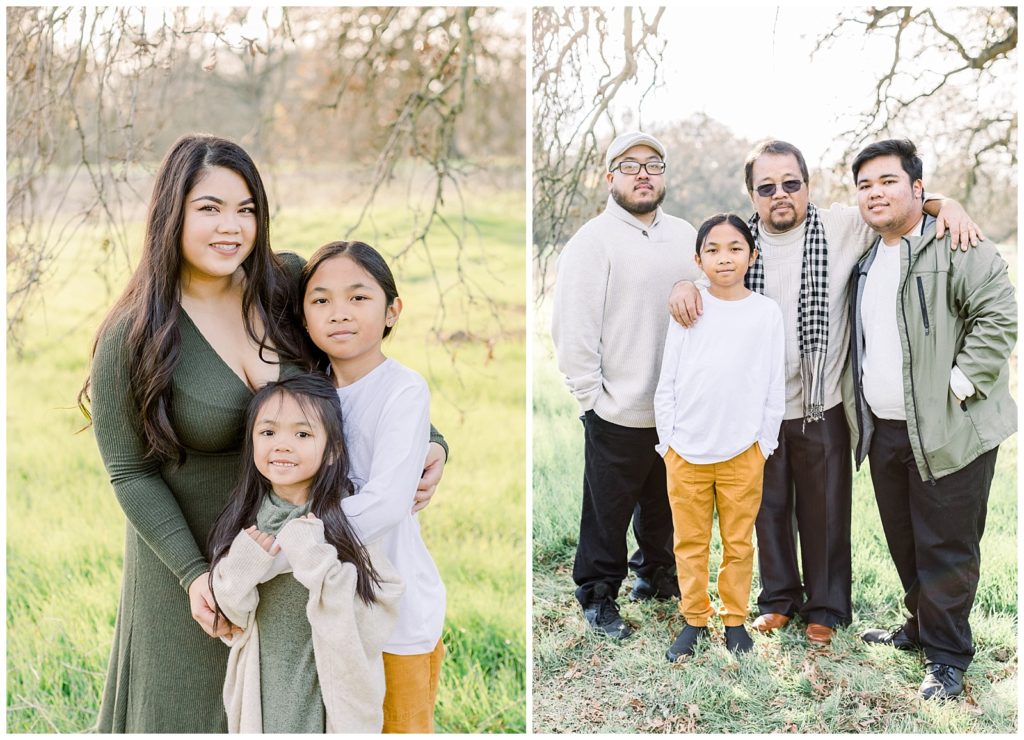 Fall Family Portrait, Cambodian Clothes