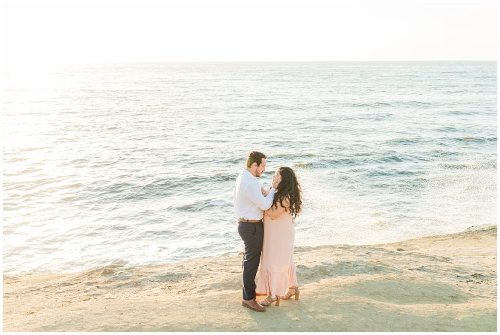 Sunset Cliff couple session in San Diego, CA
