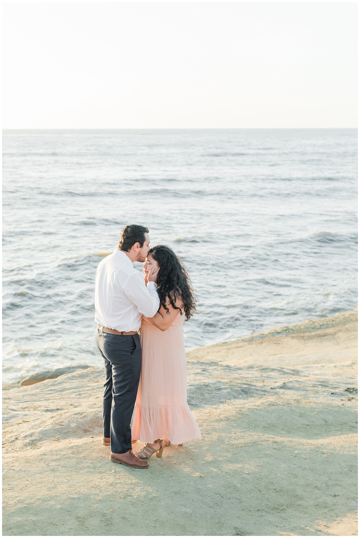Sunset Cliff couple session in San Diego, CA