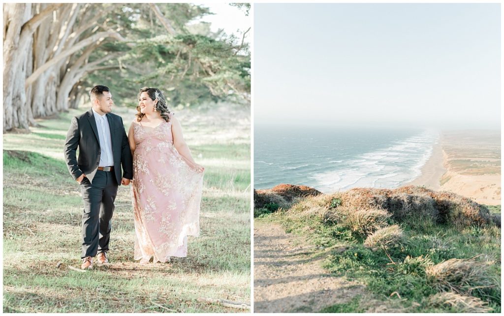Point Reyes CA and Cypress Tree Tunnel Engagement Session