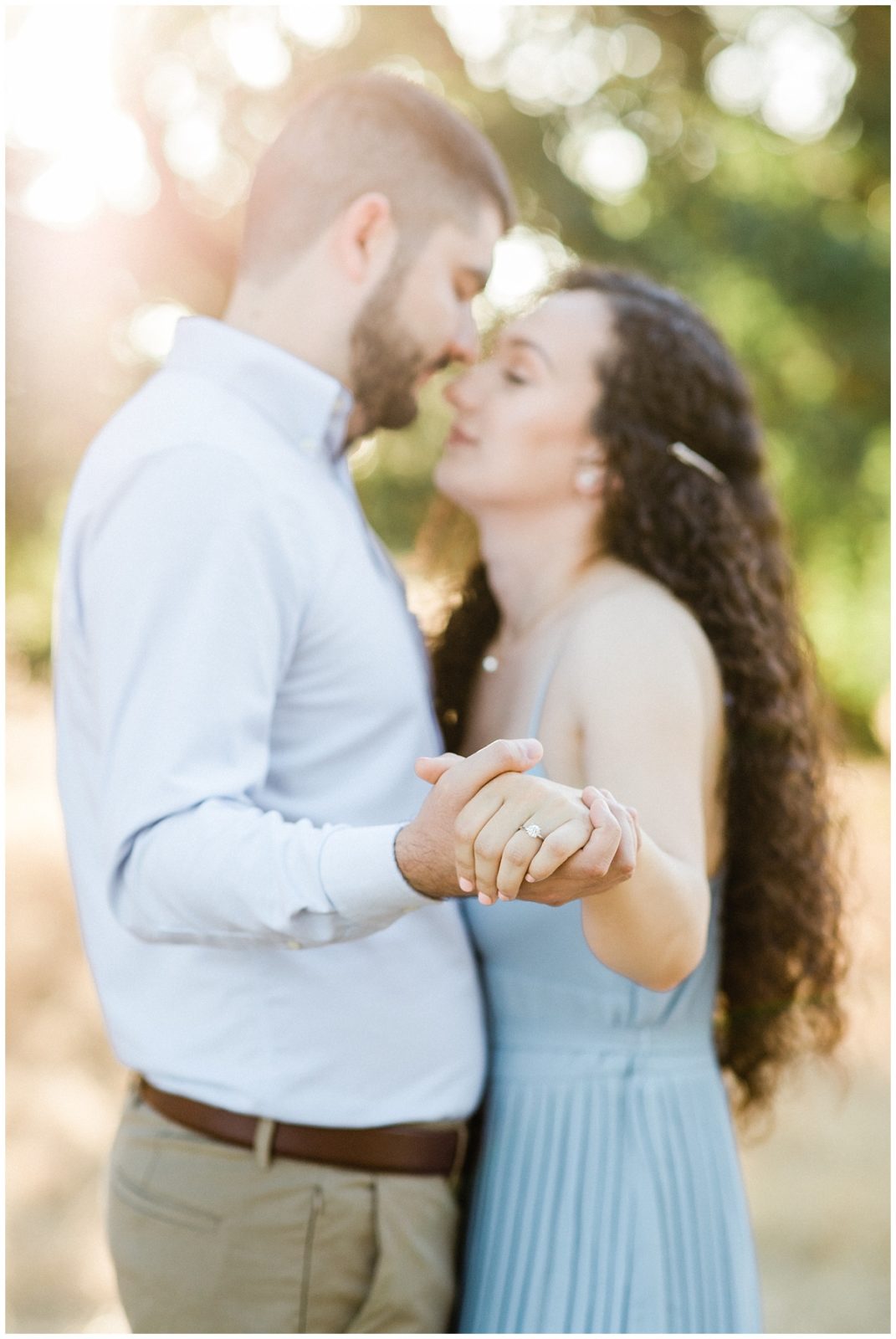 Engagement Posing Ideas with Ring
