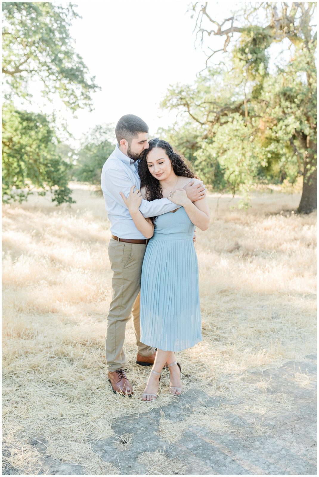 Engagement Outfit Inspo in Dusty Blue