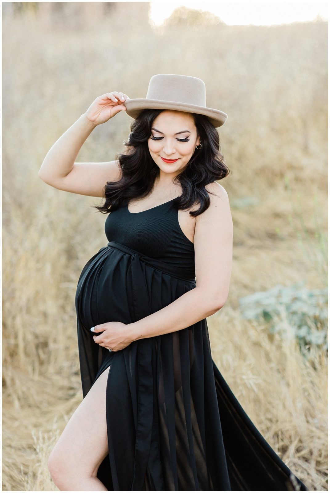 Maternity Dress in Black