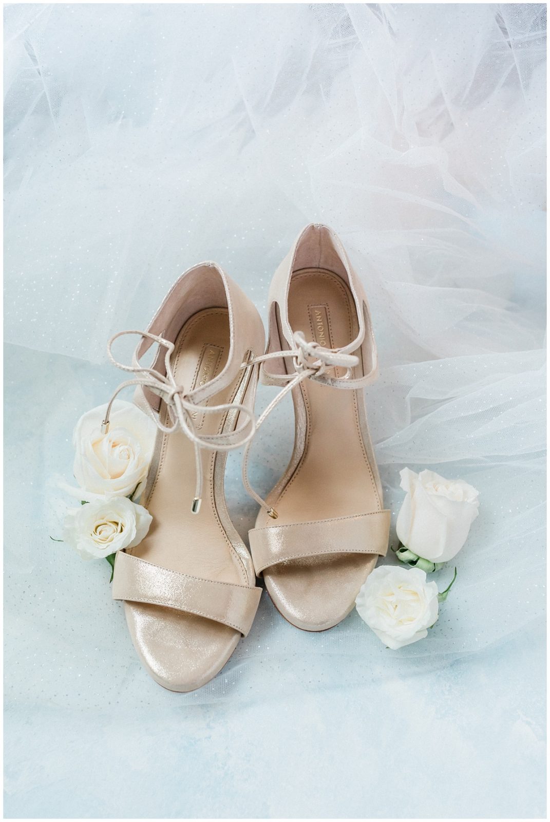 Wedding Shoes Flat Lay