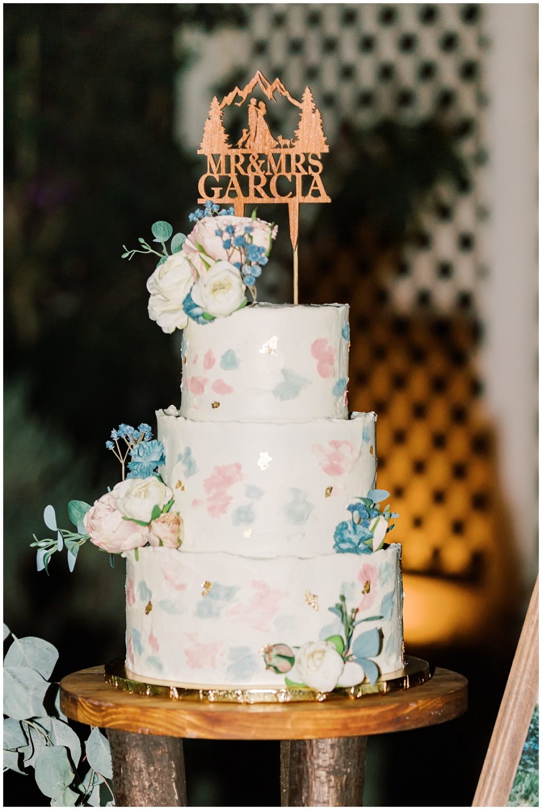 Pastel Wedding Cake Idea