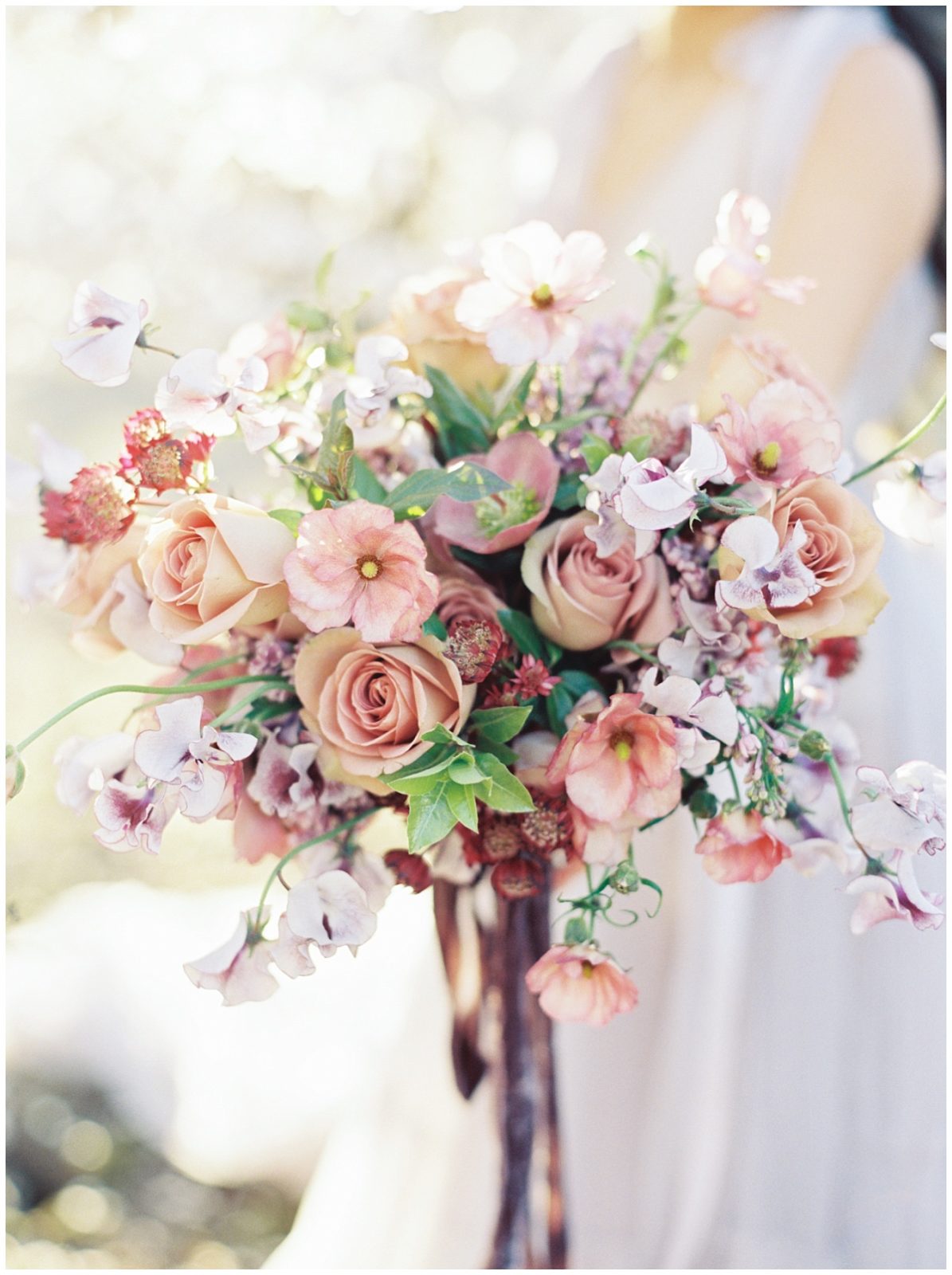 Mauve Wedding Bouquet
