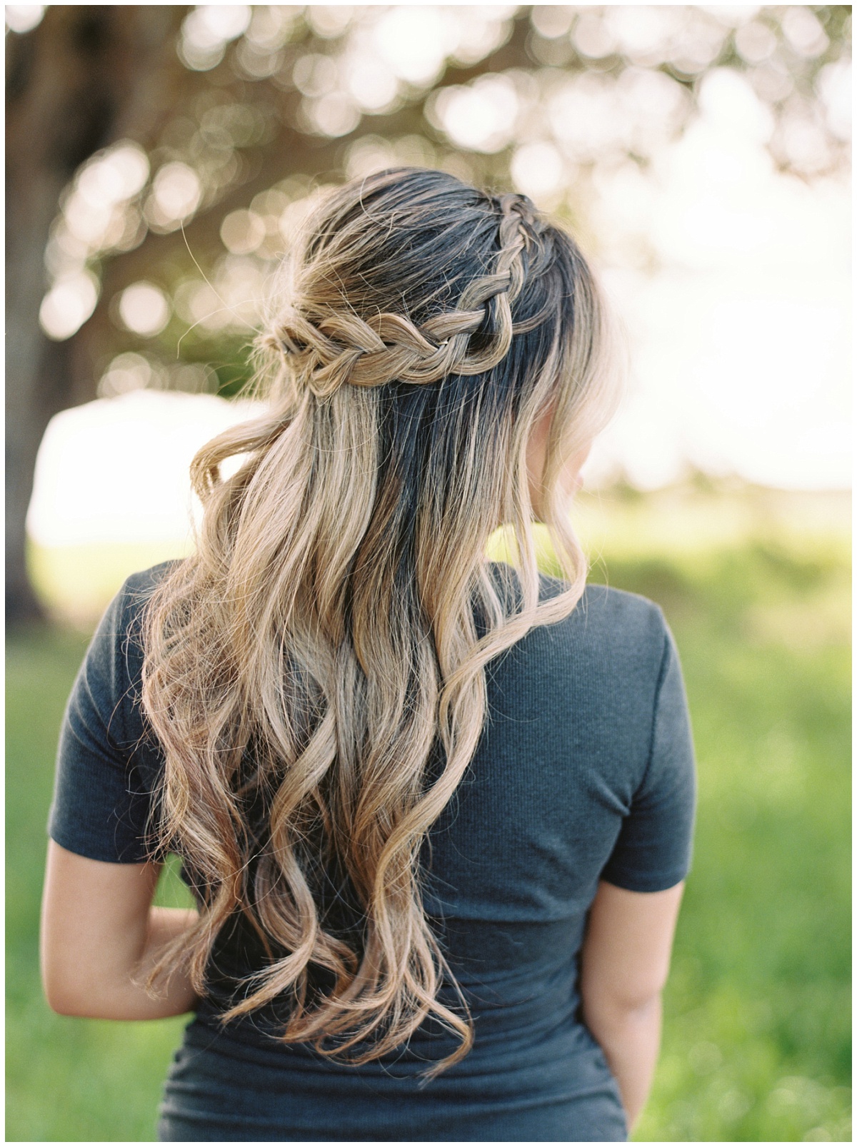 Engagement Session Hair Style