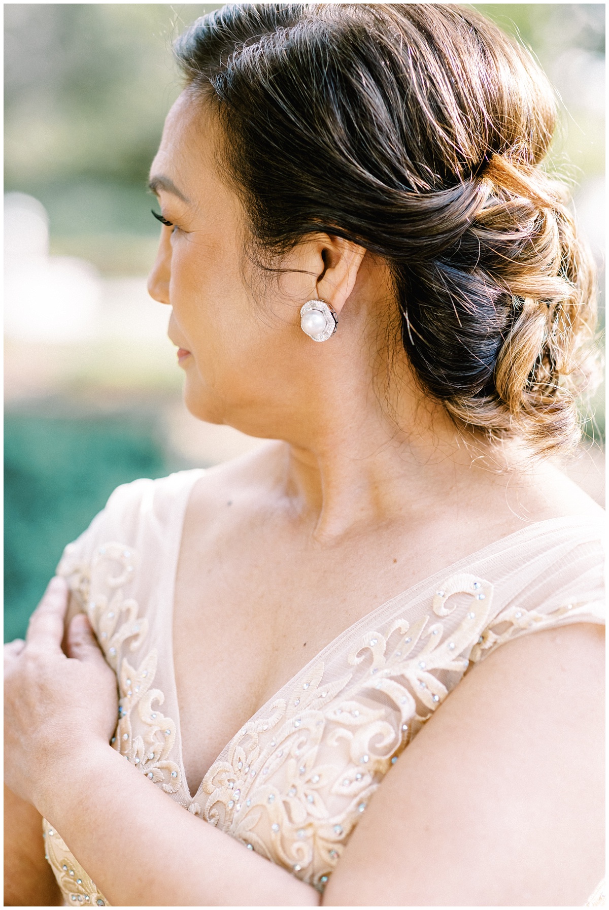 Bridal Details with all the Glitter