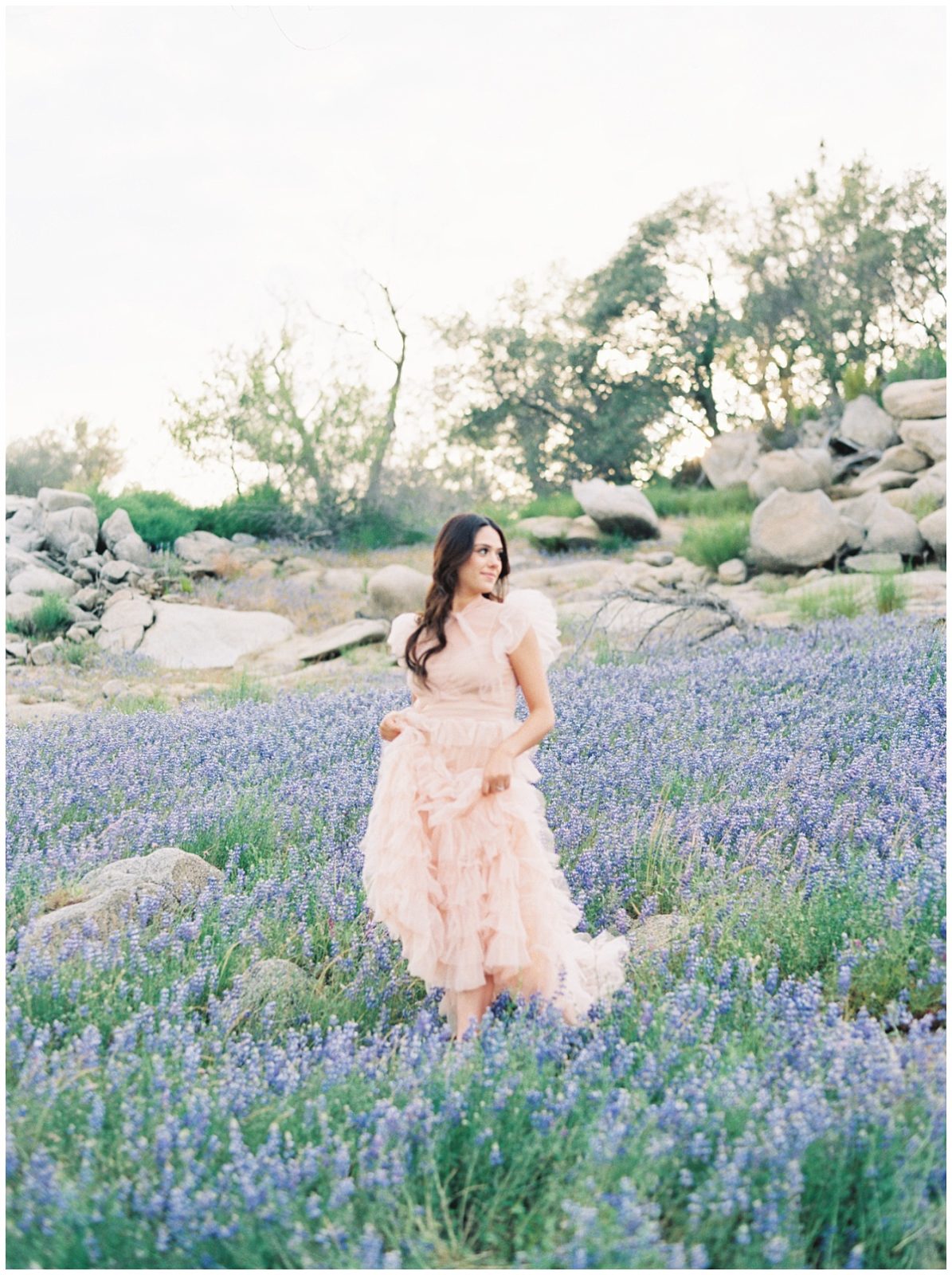 Luxury Editorial in the Lupines