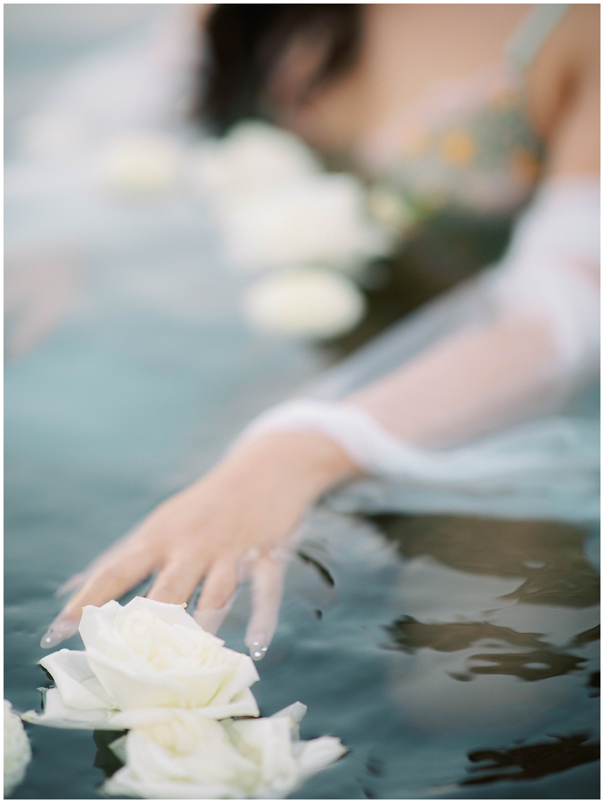 Bridal Details in Water