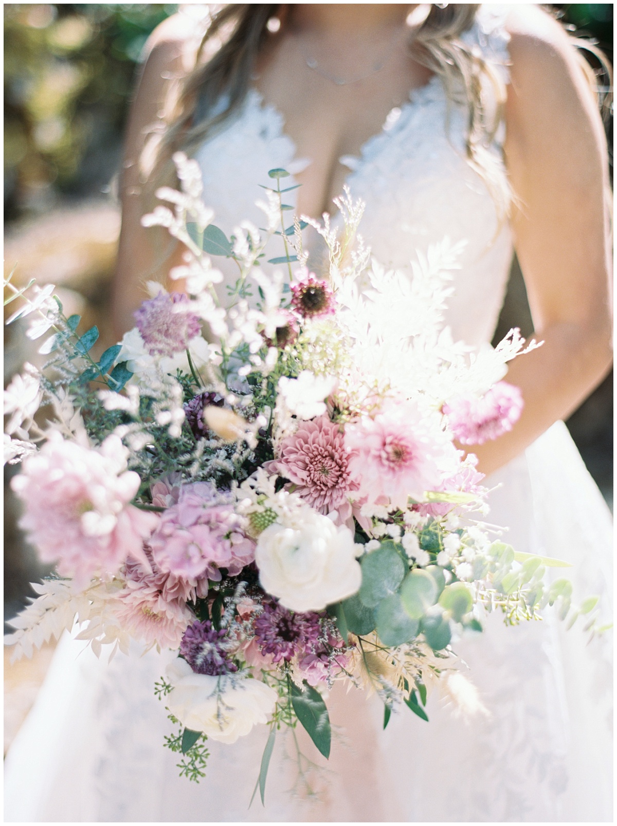 Lavender and Sage Wedding Bouquet