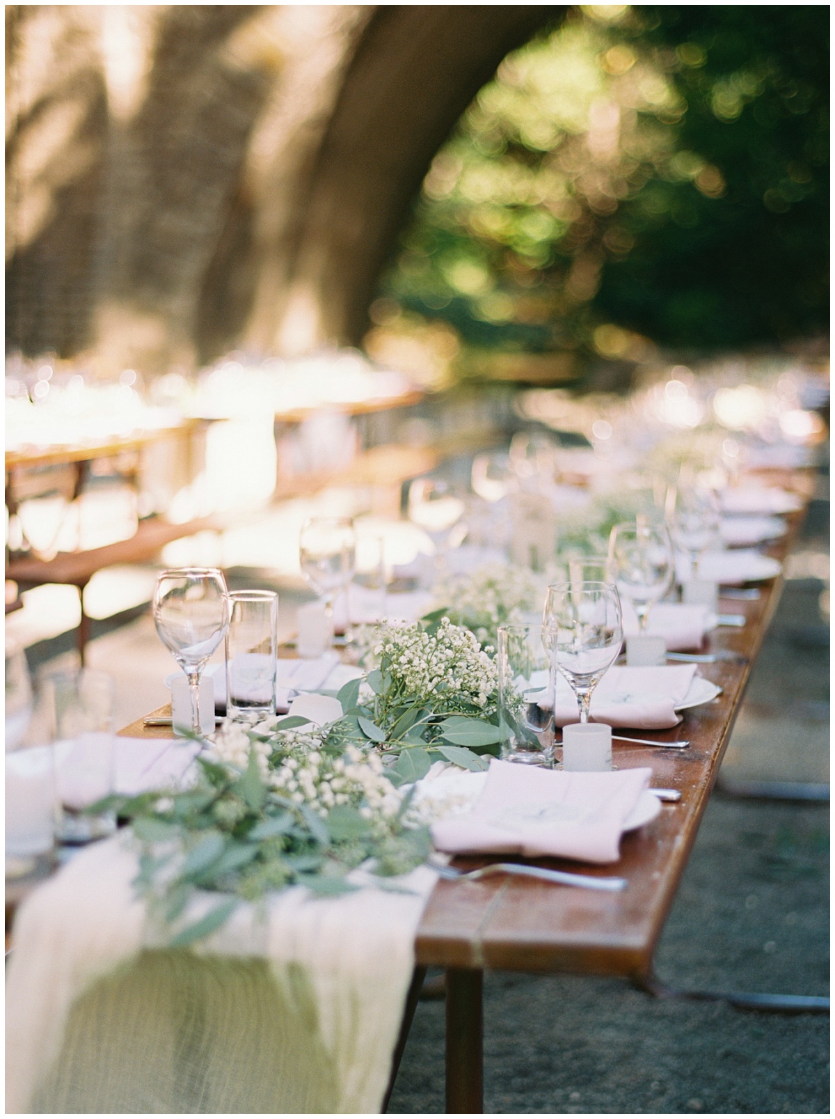 Wedding Details of Tables