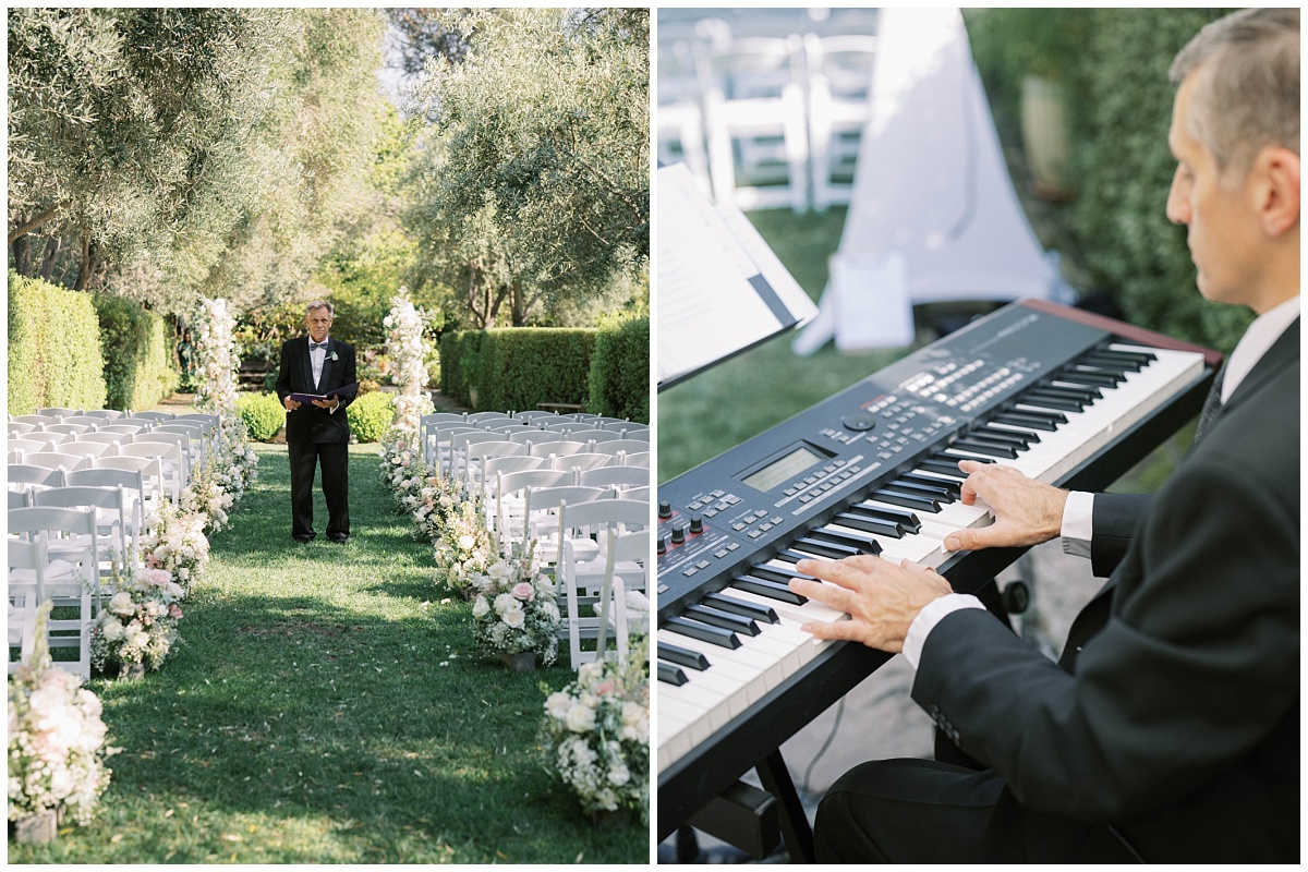 Pianist at Wedding 