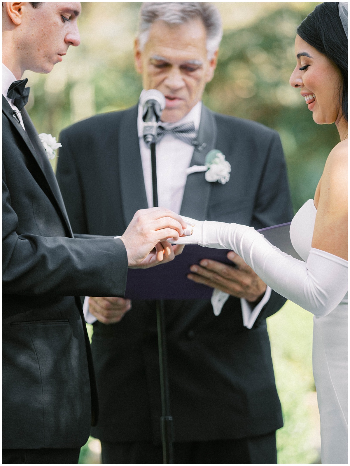 Ring Exchange at Wedding Ceremony