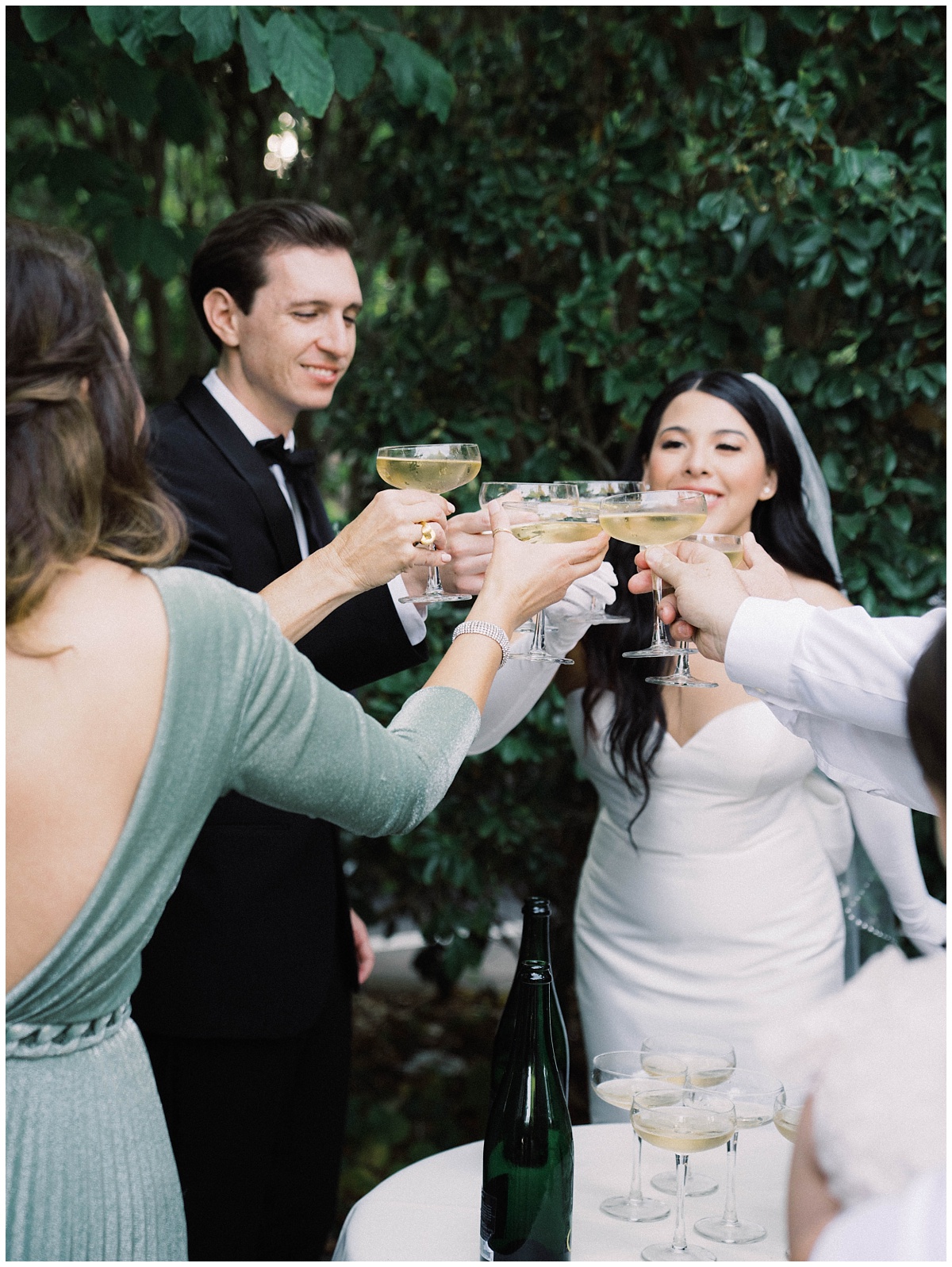 Champagne Toast Wedding