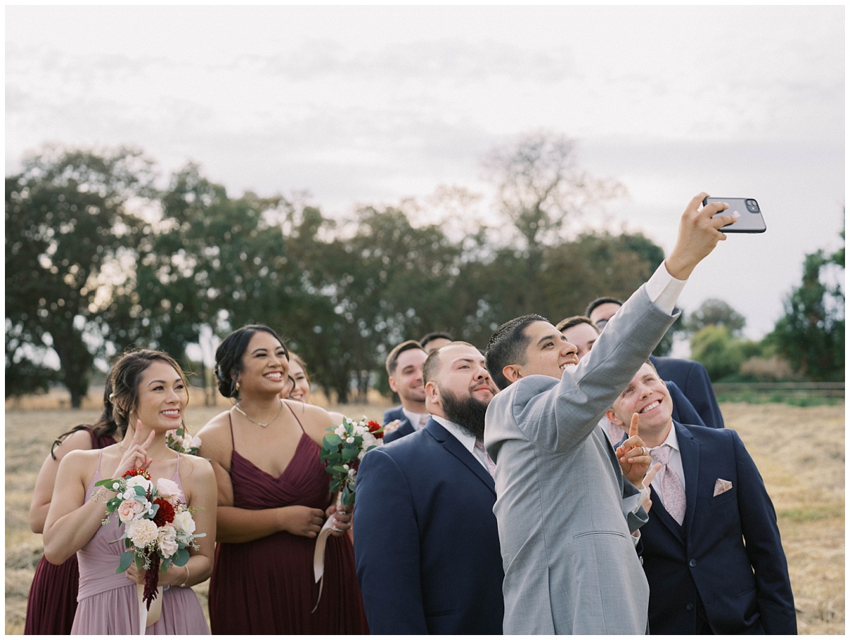 Wedding Party Selfie