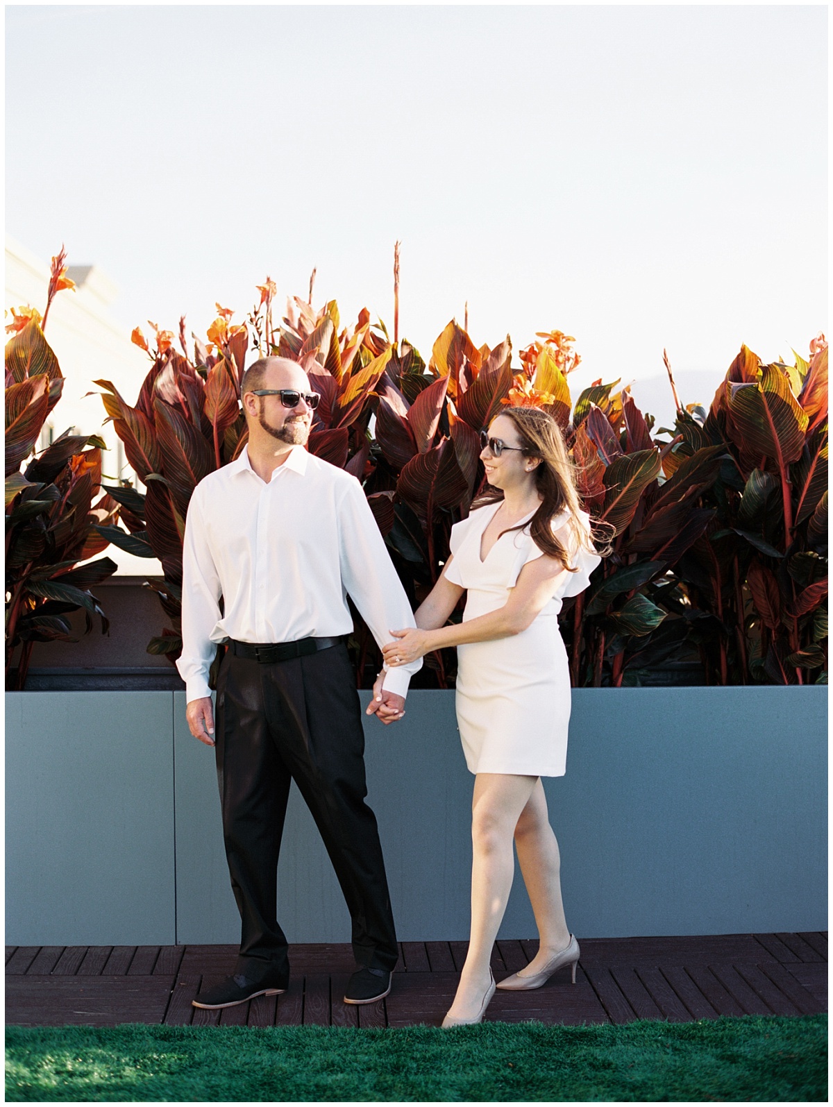 Rooftop Engagement Session