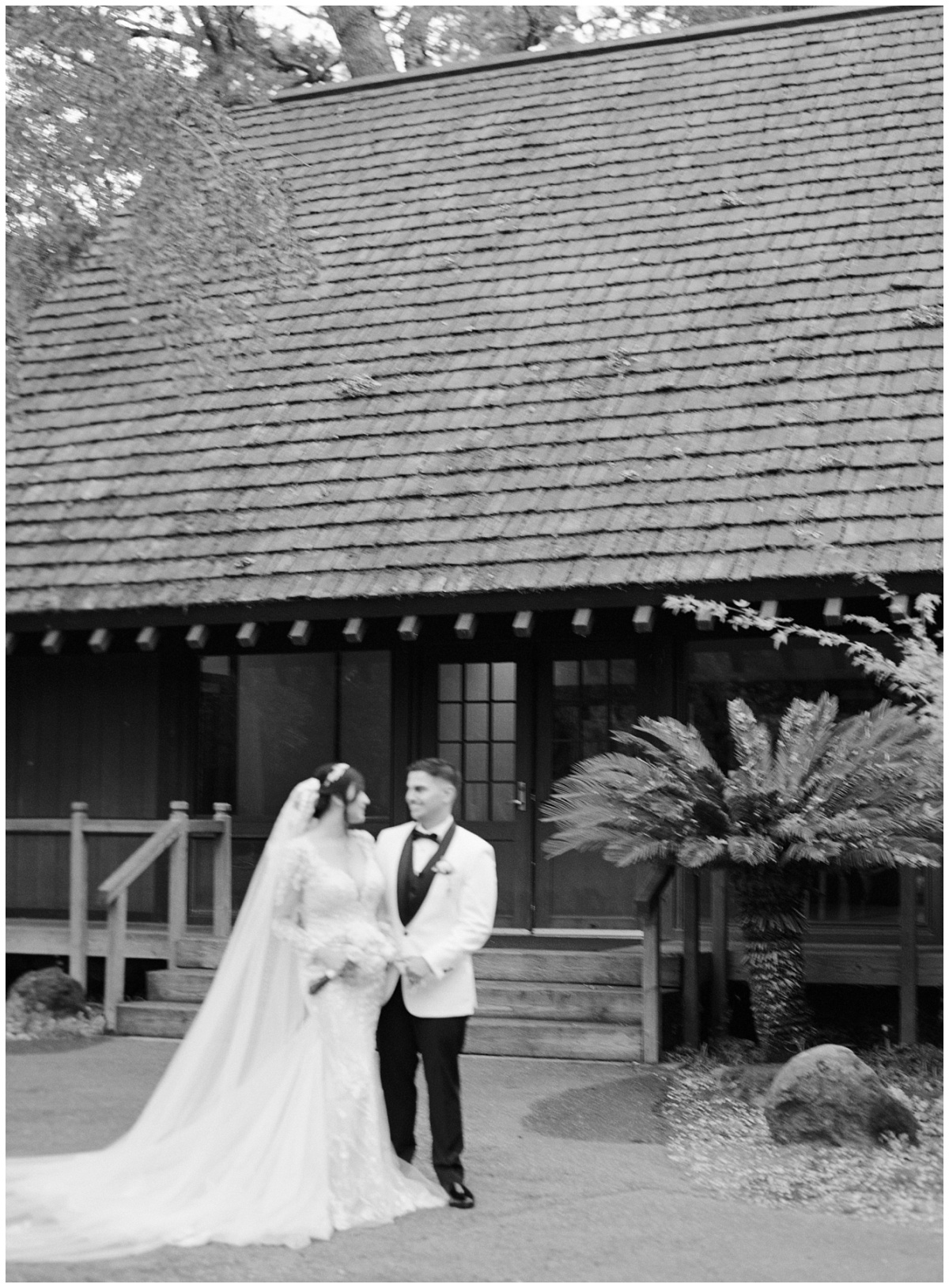 Authentic Wedding Portraits at the Japanese Garden