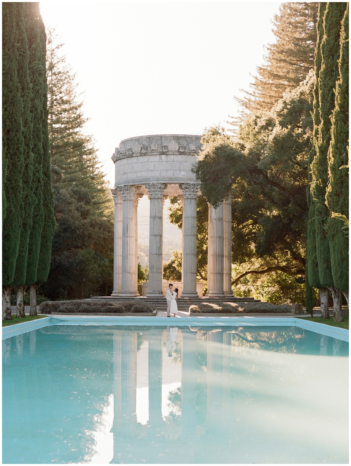 Pulgas Water Temple Engagement Photos