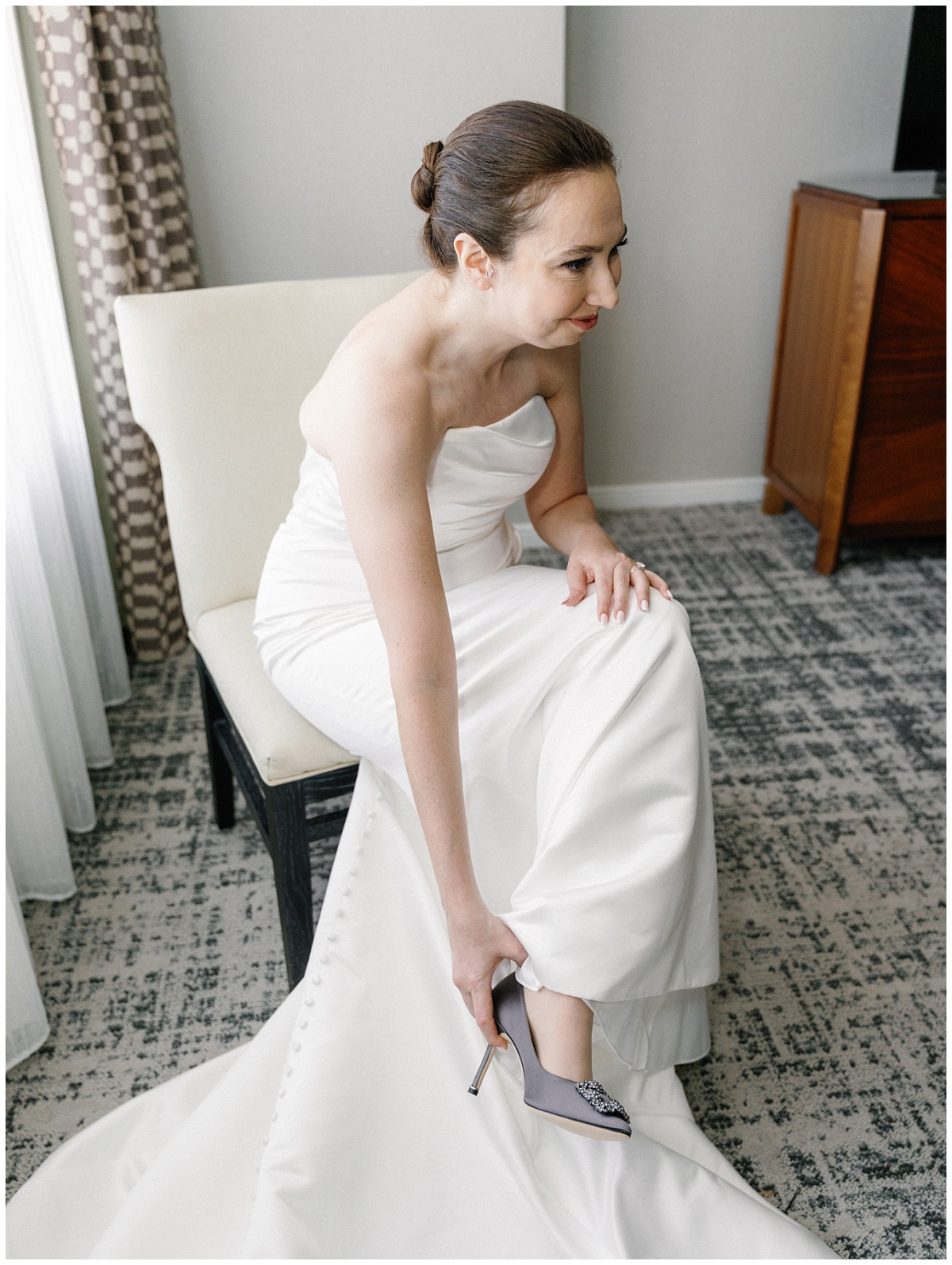 Bride Getting Ready